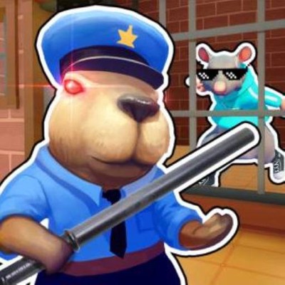 Obby Escape: Prison Rat Dance